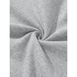 Men's Motivational Hoodie, Red Comfortable Streetwear Sweatshirt, 