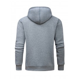 Men's & Women's Awesome Like My Daughter Print Hooded Sweatshirt - Cozy Fall/Winter Casual Streetwear Hoodie with Pockets, Machine Washable Pullover Sweater for Fathers & Matching Outfits (Regular Fit)