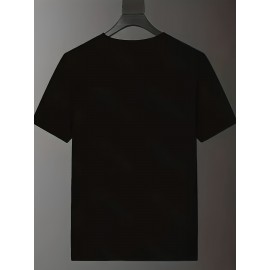 Men'S Youth Casual Print Crew Neck T-Shirt | Slight Stretch Fabric, Regular Fit, Ideal for Summer