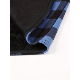 Men's Winter Warm Fleece-Lined Flannel Shirt - Thick Multi-Pocket Plaid Button- Collar Shirt, Wrinkle-Resistant Casual Office & Outdoor Wear, Cozy Long Sleeve for home (Hand Washable) - Regular Fit Fall/ Winter Clothing