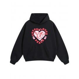 Men's Winter Warm Hooded Sweatshirt with 